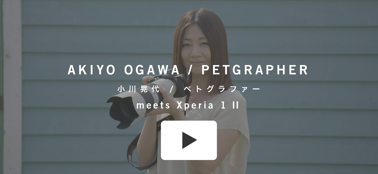 AKIYO OGAWA / PETGRAPHER meets Xperia 1 II