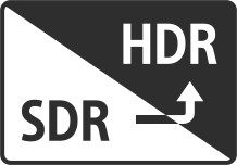 HDRアップコンバート