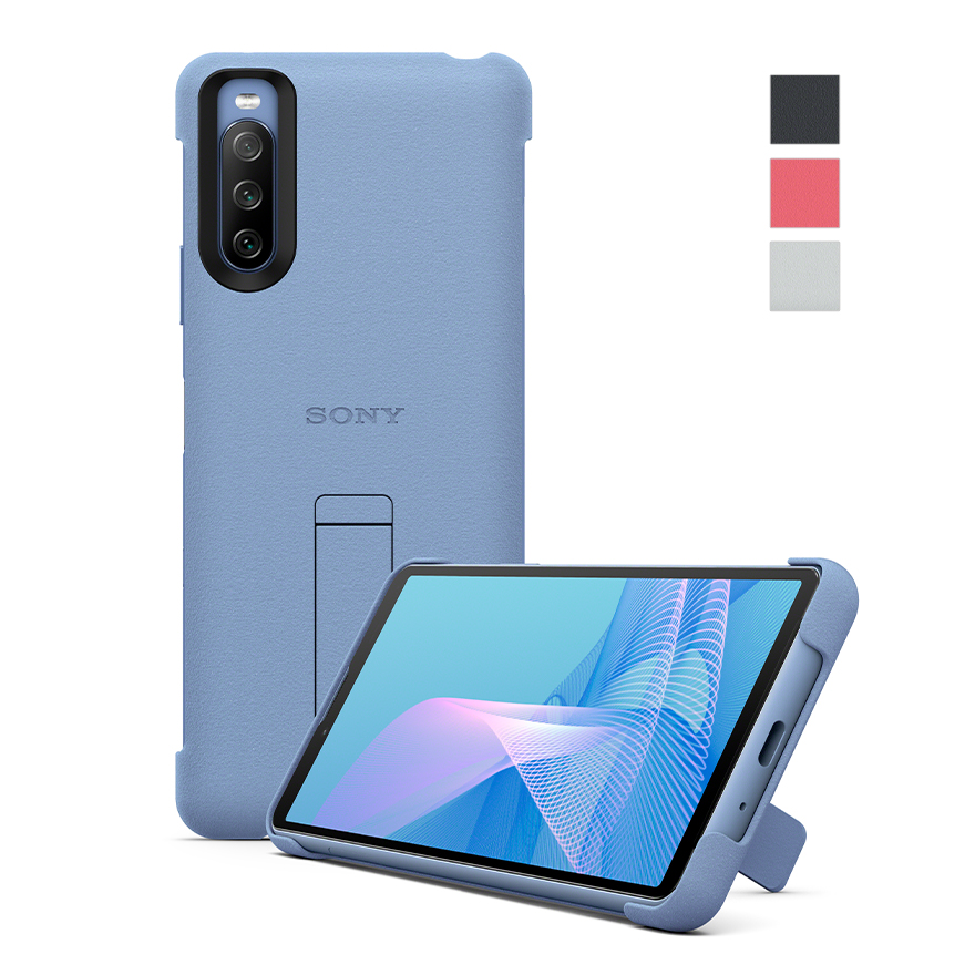 Style Cover with Stand for Xperia 10 III/10 III Lite（XQZ-CBBT）