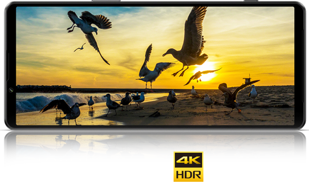 ディスプレイイメージ 21:9Wide、OLED、4KHDR、X1 for mobile