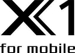 X1 for mobile ロゴ